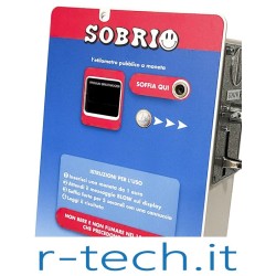 ETILOMETRO PER LOCALI PUBBLICI - SOBRIO A MONETA 1 EURO