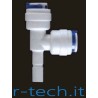 GIUNTO A "T" PER TUBO – TUBO 1/4" O.D. - TUBO DA 1/4" O.D - TUBO DA 1/4" O.D STEM