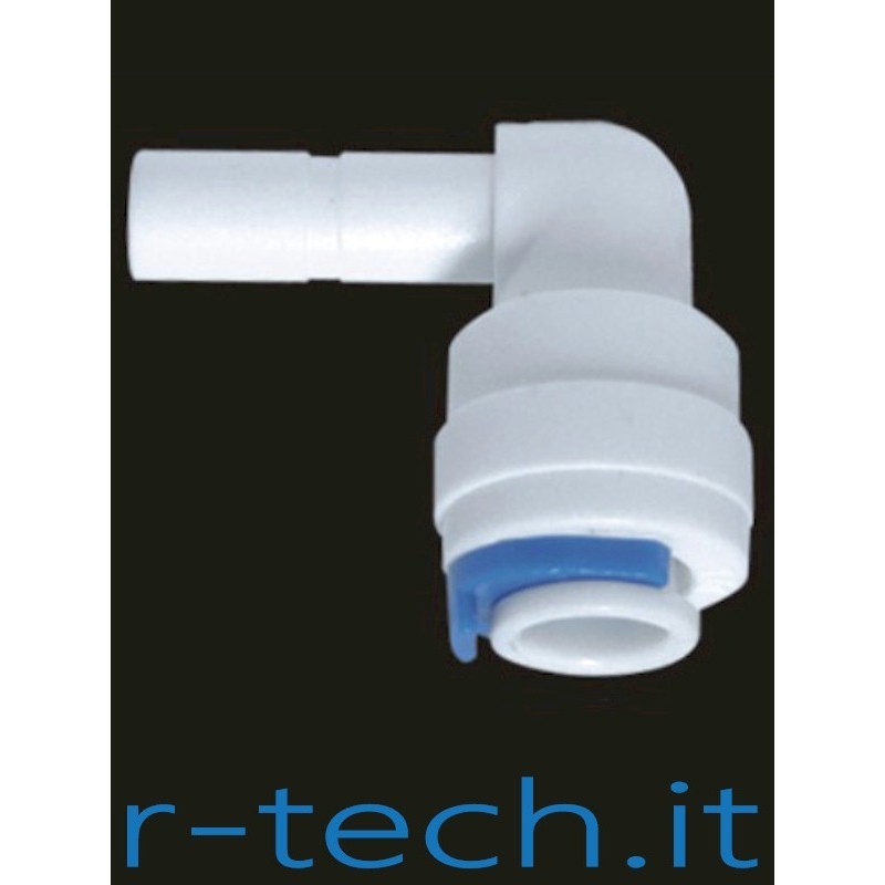 RACCORDO MASCHIO A GOMITO - 1/4" O.D. STEM - TUBO DA 1/4" O.D. RACCORDO MASCHIO A GOMITO - 1/4" O.D. STEM - TUBO DA 1/4" O.D.