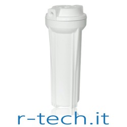 PORTA FILTRO PER CARTUCCE FILTRANTI 1°, 2° E 3° STADIO - COLORE BIANCO