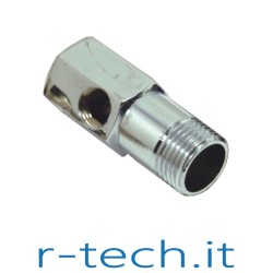 GIUNTO DI LINEA A "T" - 1/2"M - 1/2"F - 1/4"F PER IMPIANTI OSMOSI INVERSA