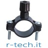 PRESA A STAFFA PER SCARICO SISTEMA OSMOSI INVERSA CON ATTACCO A COMPRESSIONE DA 1/4"