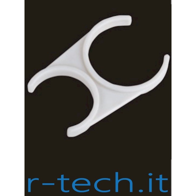 CLIP DOPPIA 60 X 50 MM PER IMPIANTI AD OSMOSI INVERSA CLIP DOPPIA 60 X 50 MM PER IMPIANTI AD OSMOSI INVERSA