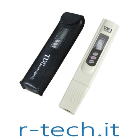 MISURATORE DI SALI DISCIOLTI E TEMPERATURA - TDS METER